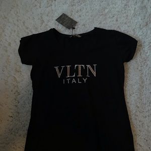 Valentino black dazzle shirt